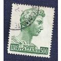 Italy.1957.Head of the Statue of St. George by Donatello Set of 2