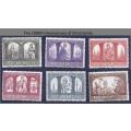 Vatican City.1966.The 1000th Anniversary of Christianity set of 6