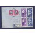 Union of South Africa .1947 .Royal Visit  first day cancellation