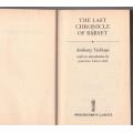 The Last Chronicle of Barset -- Anthony Trollope