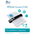 IRIScan Anywhere 5 Wifi Scan Anything Anywhere.No computer needed!Ultra-compact,&portable