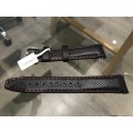 Everest Bands replacement strap for Rolex Daytona Submariner-Black Leather