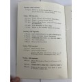 Soccer/Football Itinerary- 1953 Visit of the South-African Football Team to the UK