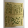Cricket Itinerary - 1953/1954 New Zealand Cricket Tour of South-Africa