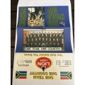 Rugby Brochure/Leaflet - 1995 Rugby World Cup Springboks (Facsimile Signatures)