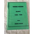 Rugby Book - Verre Noord Rugby 1968-1992