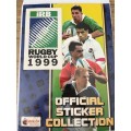 Rugby Card/Sticker Collection - 1999 RWC Merlin Sticker Collection in Album **SIGNED Joost/Lomu etc*