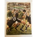 Rugby - All Blacks vs Springboks Brochure about the rivalry released before 1970 All Black tour