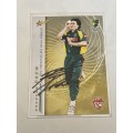 Cricket Card - *SIGNED* 2007 Select Brendan Drew Cricket Card