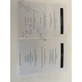 Cricket Menu - *SIGNED* South-African Stories Test Breakfast 2/01/1998