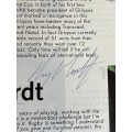Rugby - Signature: Ray Mordt