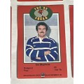 Rugby card - 9 * 1982 South Wales Constabulary Cards