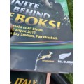 Rugby Programme - South-Africa vs New Zealand All Blacks 20/08/2011