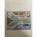 Rugby Ticket - 1995 Rugby World Cup Game 09 Samoa vs Argentina 30/05/1995