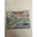 Rugby ticket - 1995 Rugby World Cup Game 19 France vs Scotland 03/06/1995