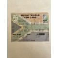 Rugby Ticket - 1995 Rugby World Cup Game 30 (SF) New Zealand vs England 18/06/1995
