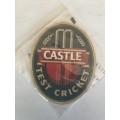 Cricket - Castle Test Cricket Beer Coaster