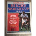Rugby book - 1991 Rugby World Cup Group Previews and Results Chart