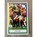 Rugby Card - 1992 Sports Deck James Small