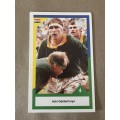 Rugby Card - 1992 Sports Deck Adri Geldenhuys