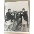 Rugby Photos - 5 Original Photos from the 1960 All Black tour (21cm by 25cm in size)