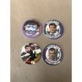Rugby - 1995 Rugby World Cup Tazos * 4