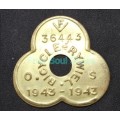 OFS 1943 Bicycle Token