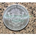 2017 Gabon 1000 Francs Springbok 50th Anniversary 1oz Silver Coin - No Box - Capsulated