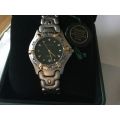 Retail: £490/ R8,260.00 Krug-Baumen Men Oceanmaster Green Dial Stainless Steel Watch £490