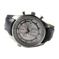 Aviator F-Series men's Black Leather with White Dial Pilot Chronograph