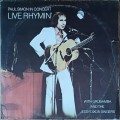 Paul Simon - In Concert Live Rhymin` LP/Album (1974 SA press) VG/VG-