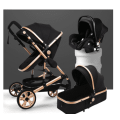 New 3 in 1 Baby Stroller With Car Seat- Silver And Black