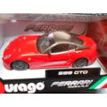 Ferrari 599 GTO V12 2012 1/43 Bburago NEW+boxed #4180 instant wheels