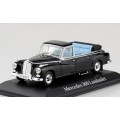 Mercedes-Benz 300d Landaulet (W189) 1963 black 1/43 Norev NEW+boxed  #4199 instant wheels