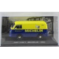 Fiat 1100T Transporter Michelin 1962 blue+yellow 1/43 NEW+boxed  #4310 instant wheels