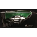 Audi R8 2008 silver+carbon 1/43 Kyosho.dNaNo NEW+boxed  #4327 instant wheels