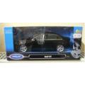 Audi A4 2014 black 1/24 Welly NEW+boxed  #2054 instant wheels