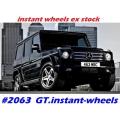 Mercedes-Benz G-class 2009 black 1/24 Welly NEW+boxed  #2063 instant wheels