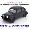 Volkswagen 1936 BeetleCONCEPT V3 black 1/18 BOS limited NEW+boxed FREE delivery #8040 instant wheels