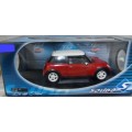 MINI (new) 2001 red-white 1/18 Solido NEW+boxed instant  #8207 instant wheels