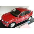 BMW X6 2009 rubyred 1:18 Welly NEW+boxed  #8715 instant wheels