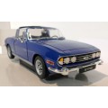 TRIUMPH Stag cabriolet (open) 1970 blue 1/43 Revell NEW+boxed #8853 instant wheels