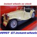 MG TC Midget Roadster 1947 cream 1/18 RdSignature NEW+boxed FREE shipping #8907 instant wheels