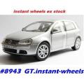 Volkswagen Golf V 2007 silver 1/18 Welly NEW+boxed FREE delivery #8943 instant wheels