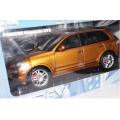 Porsche Cayenne GTS 2009 orange met 1/18 Norev NEW+boxed  #8969 instant wheels