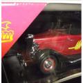 Ford Roadster 1934 red-met 1:18 Solido NEW+boxed  #8989 instant wheels
