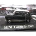 Mini Cooper S 1967 green/white roof 1/43 IXO NEWinBlister  #4033 instant wheels