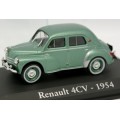 Renault 4CV 1954 green-met 1/43 IXO NEW+boxed  #4150 instant wheels
