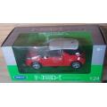Citroen DS3 2010 red 1/24 Welly NEW+boxed  #2103 instant wheels