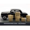 Mercedes-Benz 220S 1953 black Bond Goldfinger 1/43 IXO NEW+boxed  #4752 instant wheels